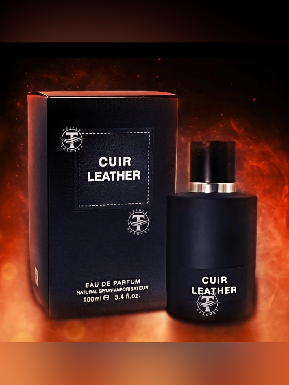NIB! Cuir Leather E.D.P -100ML/3.4FL OZ